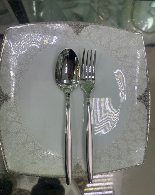 سرویس قاشق وچنگال یونیک ۱۵۶ پارچه ۳۰ نفره