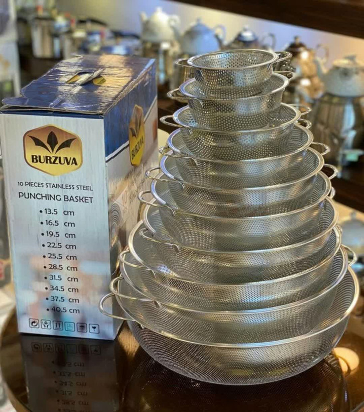 آبکش 10پارچه پانچ برند بورژوا Burzuva 10