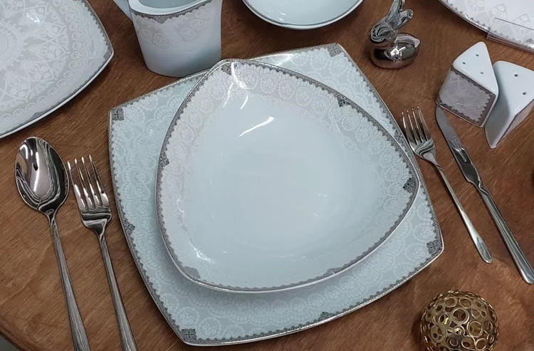سرویس غذا خوری چینی پردیس ۳۰ پارچه ۶ نفره