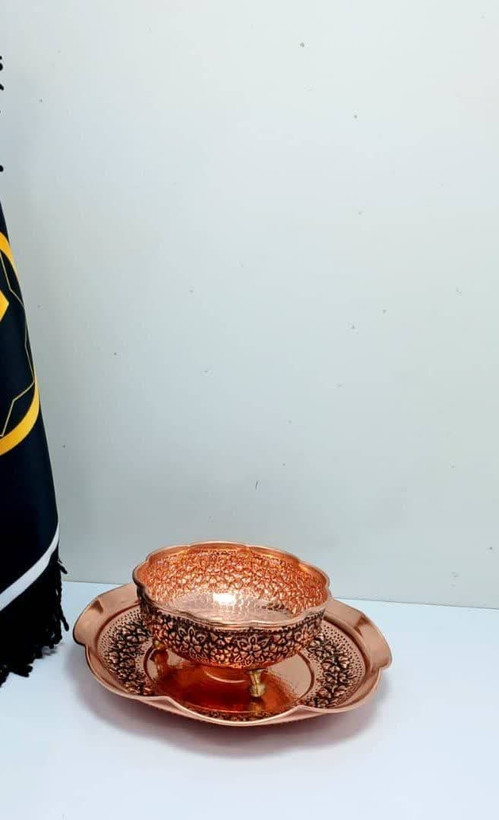 سرویس پذیرایی مسی رز زنجان تمام قرمز پوشش نانو