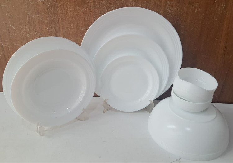 آرکوپال ۲۶ پارچه سفید ساده گلدن اوپال
