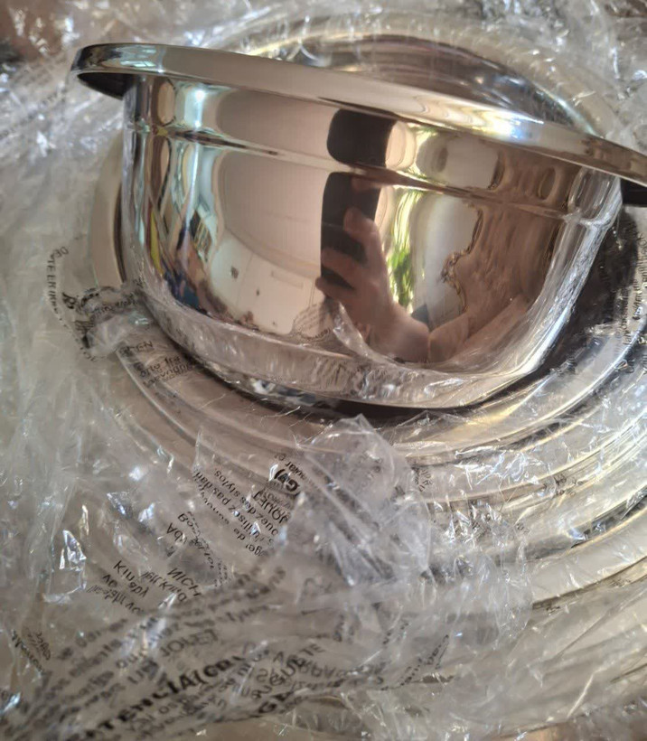 لگن و آبکش کف ستاره ۱۱ پارچه