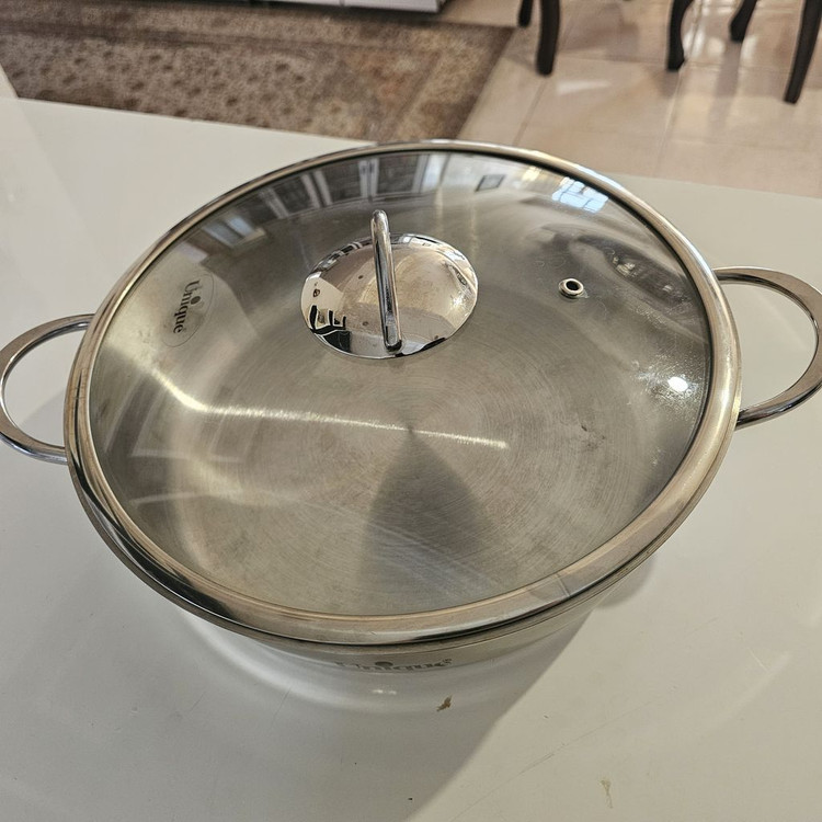 تابه استیل سایز 28 یونیک کد 9945