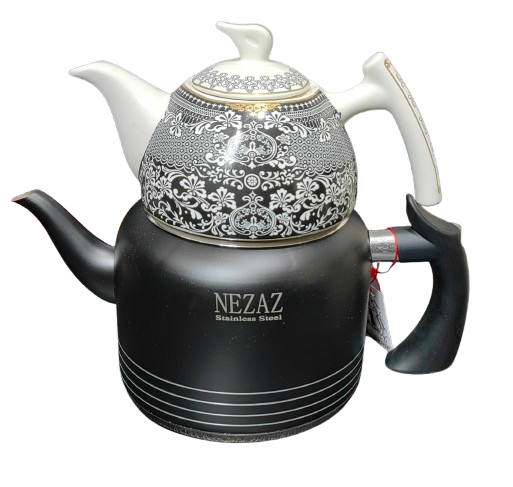 کتری قوری لوله دار نزاز کد 2406