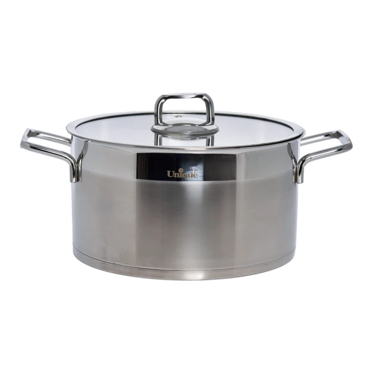 قابلمه استیل سایز 24 یونیک کد UN-9906 (فلت)