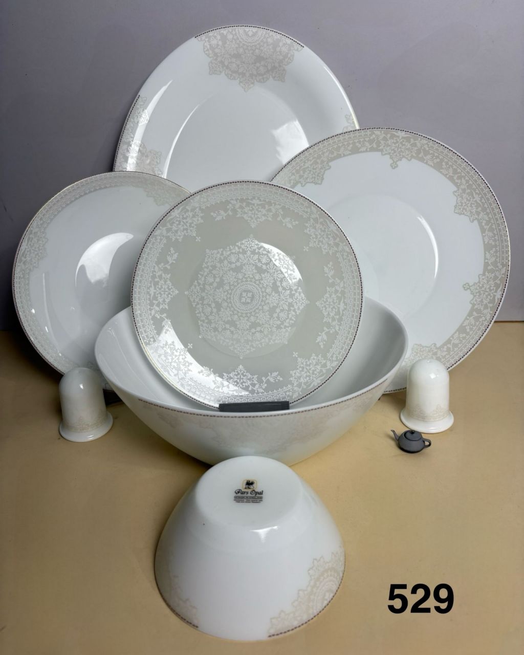 سرویس غذاخوری 28 پارچه پارس اوپال کد 529