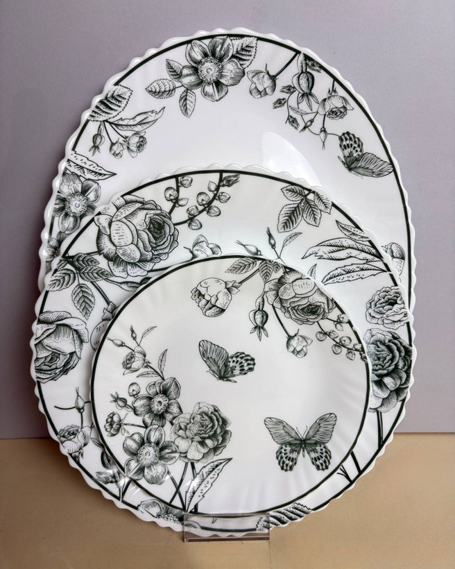 سرویس غذا خوری ۲۵ پارچه طرح چینی
