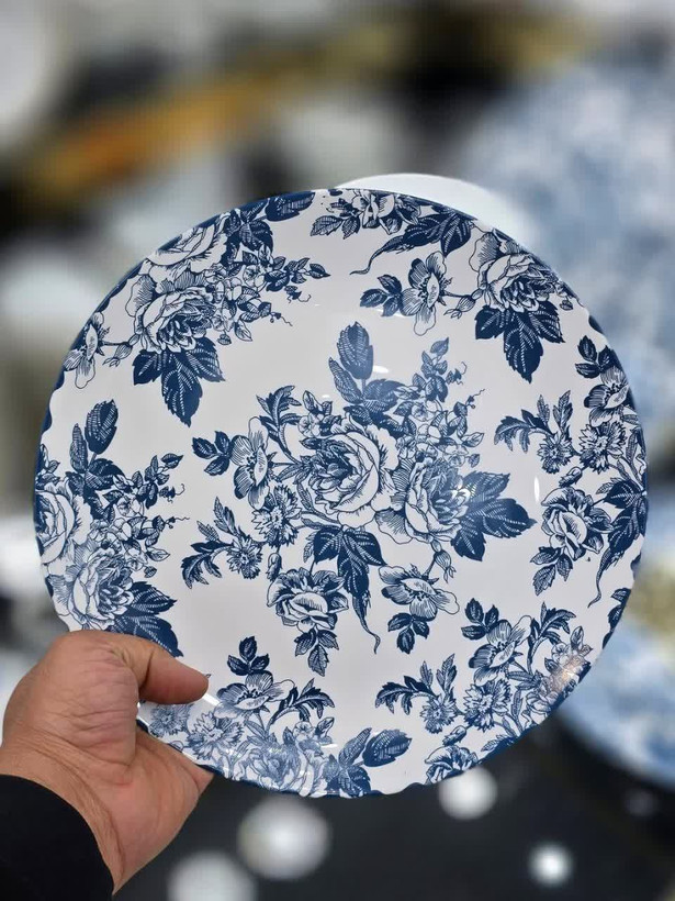 سرویس پذیرایی آرکوپال 26 پارچه گل عروس سرمه ای