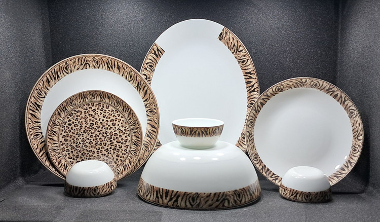 سرویس غذا خوری 26 پارچه طرح ببری