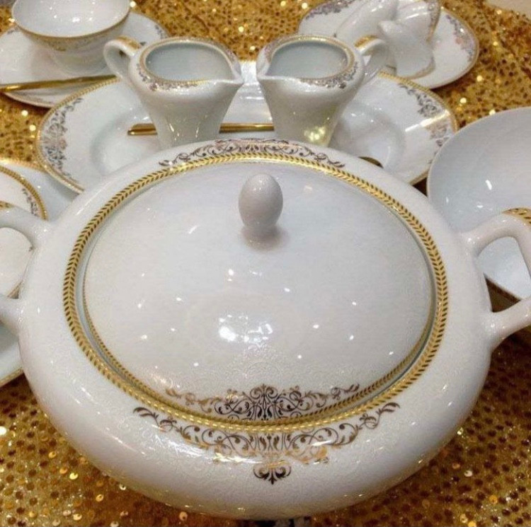 سرویس چینی پردیس قالب گرد ۳۰ پارچه ۶ نفره