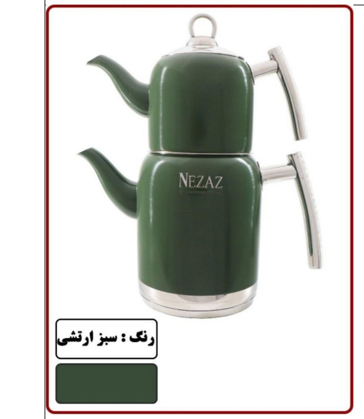 کتری قوری های رنگی نزاز طرح ترک