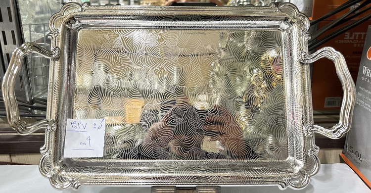 سینی دوقلو تمام استیل خارجی یونیک