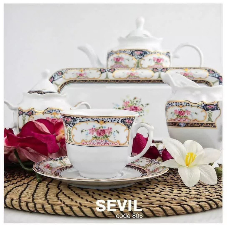 سرویس چینی ۱۰۲ پارچه قالب الگانس سویل