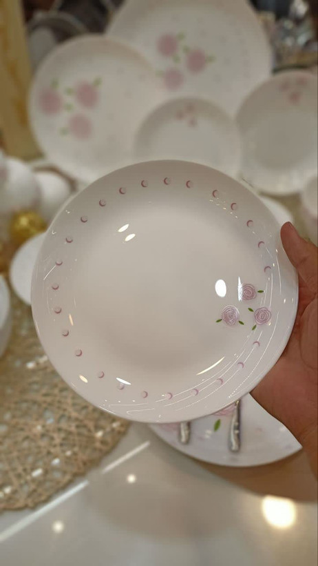 سرویس غذا خوری 2۶ پارچه بهار صورتی