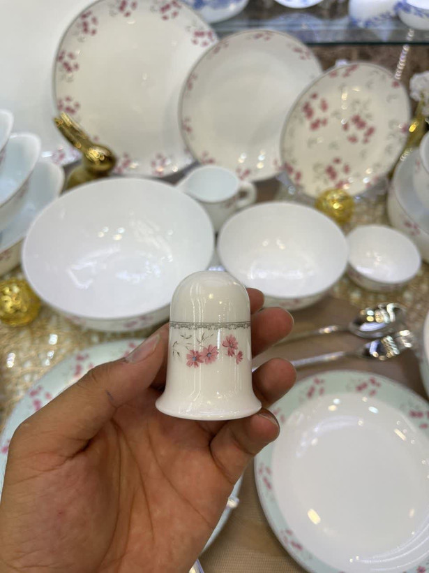 سرویس آرکوپال ۲۶ پارچه صدفی صورتی