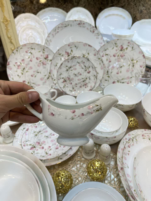 سرویس غذا خوری ۲۶ پارچه گل رویسا استراکچر