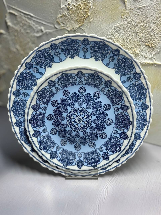 سرویس غذاخوری آرکوپال 25 پارچه آتای سورمه ای
