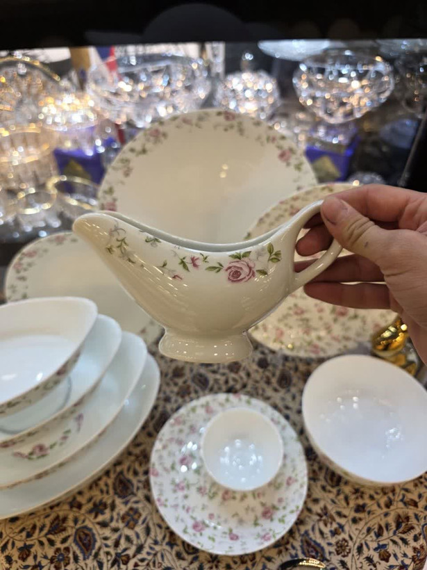 سرویس آرکوپال گل ریز صورتی ۲۶ پارچه