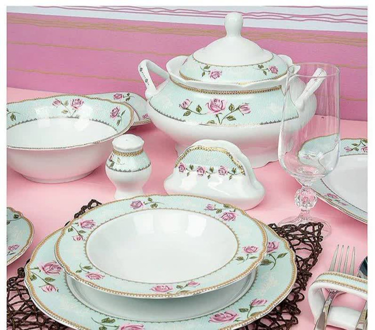 چینی پردیس قالب الگانس ۱۰۲ پارچه طرح سلین
