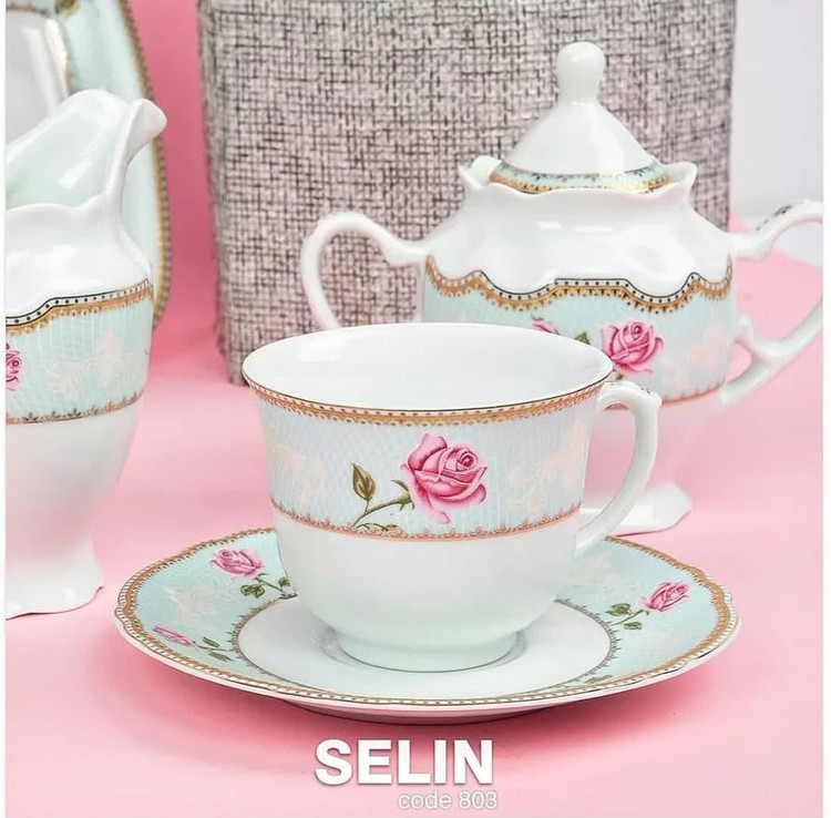 چینی پردیس قالب الگانس ۱۰۲ پارچه طرح سلین