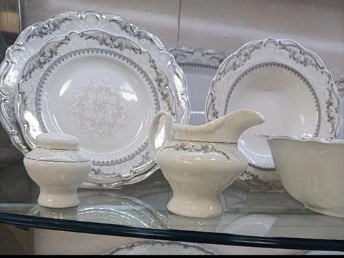چینی پردیس ۳۰ پارچه ۶ نفره بن چاینا طرح نلین پلاتین