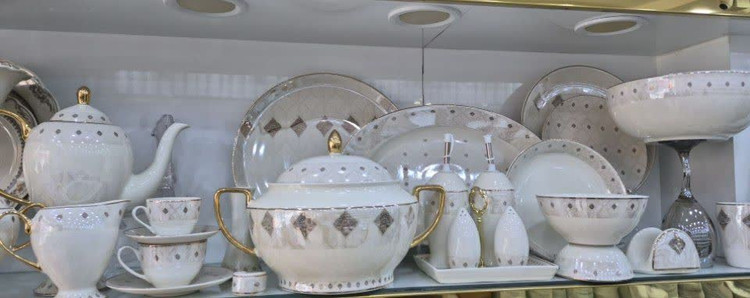 سرویس ۱۲ نفره چینی پردیس نیوبن چاینا ۱۱۴ پارچه