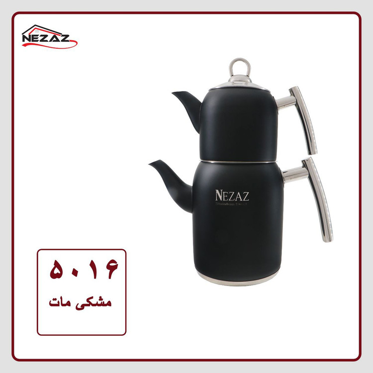 کتری قوری های رنگی نزاز طرح ترک کد ۵۰۱۶