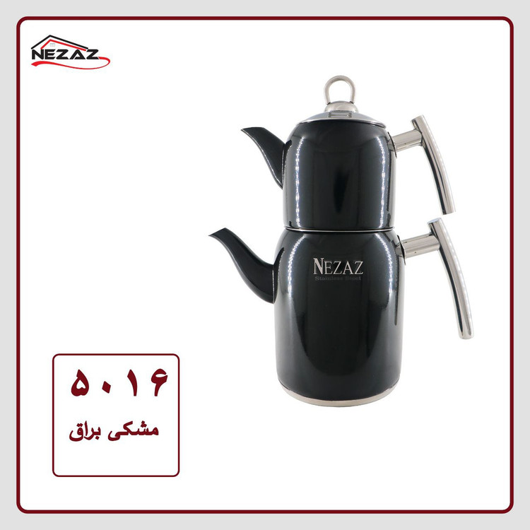کتری قوری های رنگی نزاز طرح ترک کد ۵۰۱۶